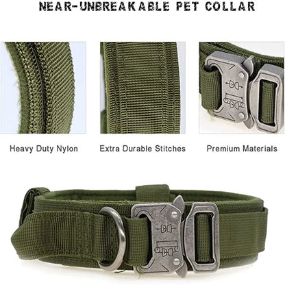 Tactical Collar and Leash Set