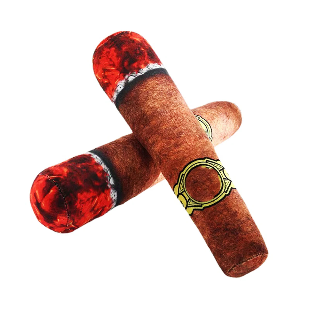 Cigar Plush Chew Toy